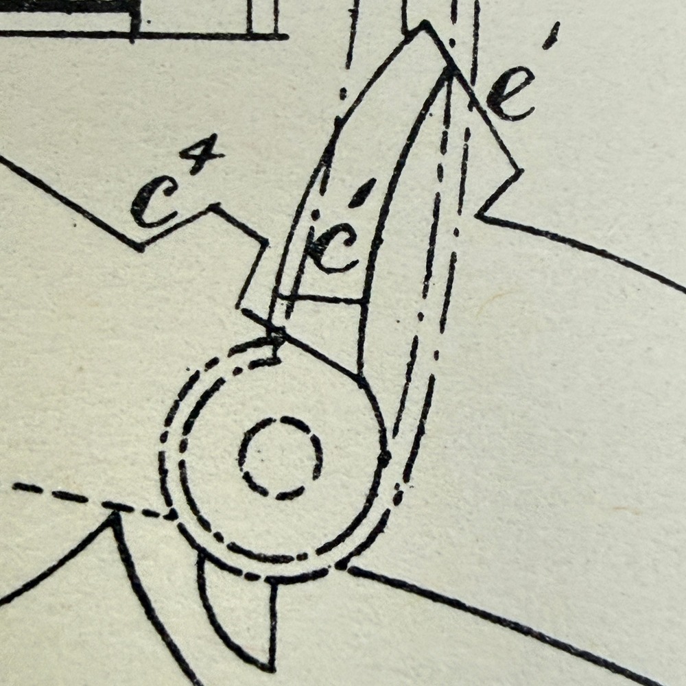 Antique 1854 Adams Revolver Patent Specification Lithograph on Laid Paper 14x21 - Picture 11 of 12